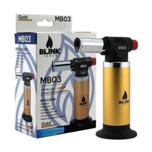 BLINK TORCH REFILLABLE BLUE FLAME BUTANE LIGHTER MB03
