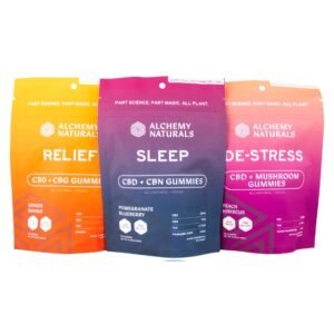 ALCHEMY NATURALS 750MG CBD GUMMIES 30 PER BAG