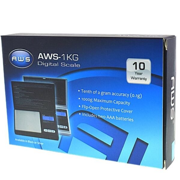 AWS 1KG DIGITAL SCALE  (1000 X 0.1G )