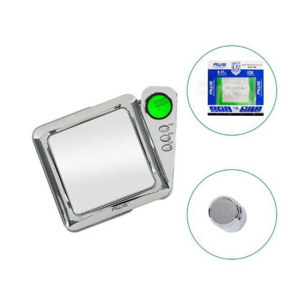 AWS COLOR CHANGING MODE MULTI PURPOSE SCALE CHROME (0.01G/150G)