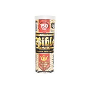 BIBLE PRE ROLLED TIP 150 TIPS 1 1/4 SIZE SQUEEZE BOTTLE
