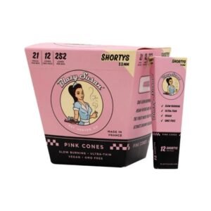 BLAZY SUSAN PINK PRE ROLLED 53MM SHORTY CONES 21CT/ BOX