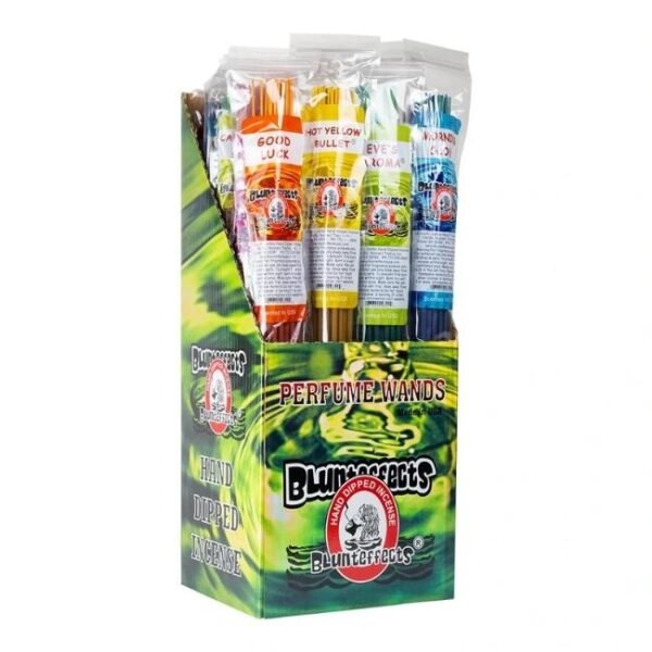 BLUNT EFFECTS 19" HAND DIPPED INCENSE 30 STICKS 24CT/ DISPLAY (BIG SIZE)
