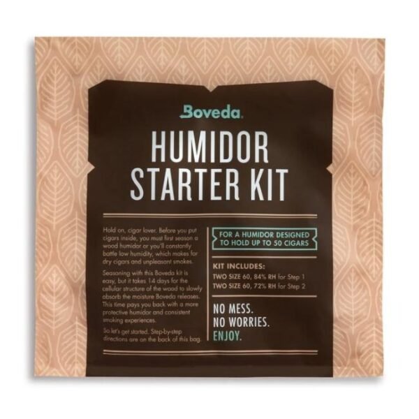 BOVEDA 84% AND 74% HUMIDITY CONTROL 60 GRAMS (4PC) STARTER KIT