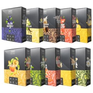 CAMO NATURAL LEAF CONES 4CONES POUCH / 12 POUCHES KING SIZE