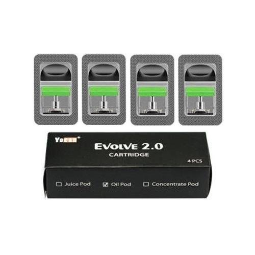 YOCAN EVOLVE 2.0 REFILLABLE PODS PACK OF 4 - OIL POD