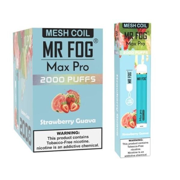 MR FOG MAX PRO 5% DISPO (70ML) 2K PUFFS 10CT/BOX