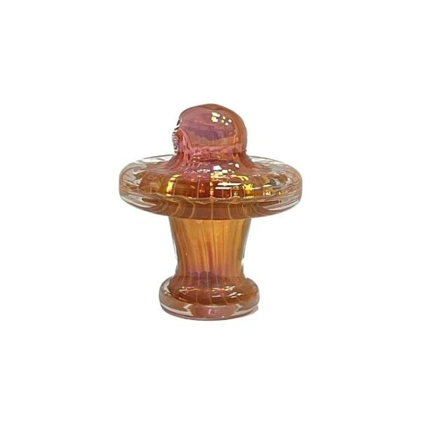 SMOQ GLASS PYREX DESIGN BLOWN CARB CAP