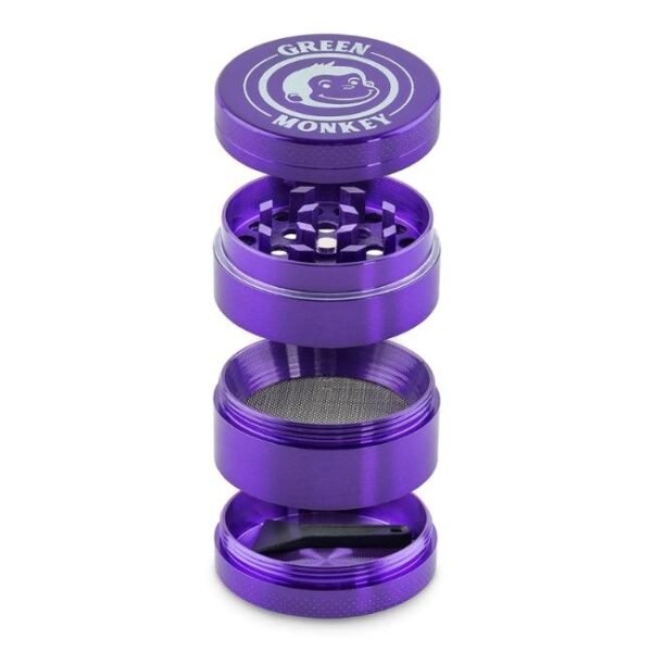 GREEN MONKEY 4 PART CAPUCHIN GRINDER 40MM