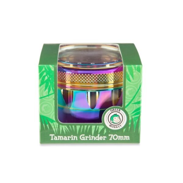 GREEN MONKEY 4 PART TAMARIN GRINDER 70MM