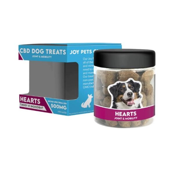JOY PETS CBD DOG TREATS 500MG JAR