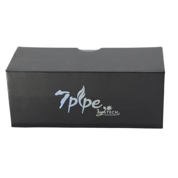 GLASS 5" TWISTY BLUNT 7 PIPE ASSORTED COLOR