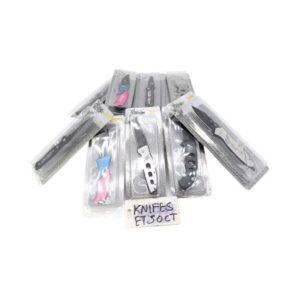 KNIFE SET ASSORTED DESIGN 50CT/ BOX