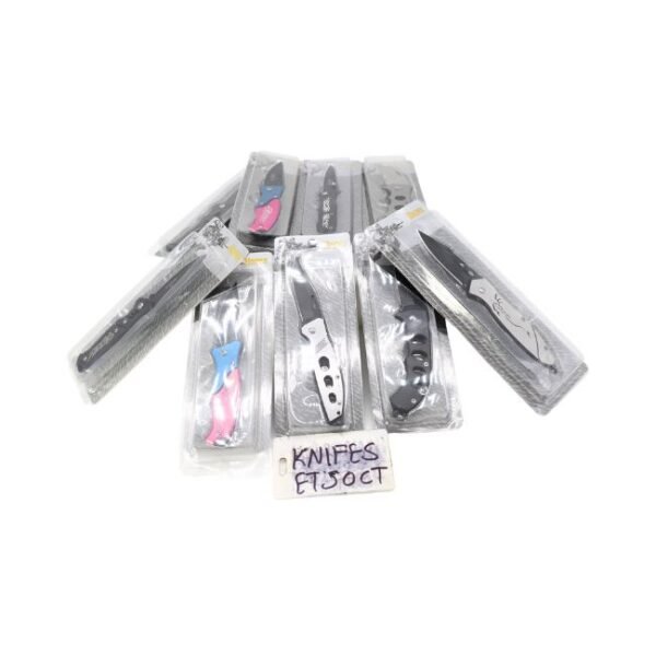 KNIFE SET ASSORTED DESIGN 50CT/ BOX