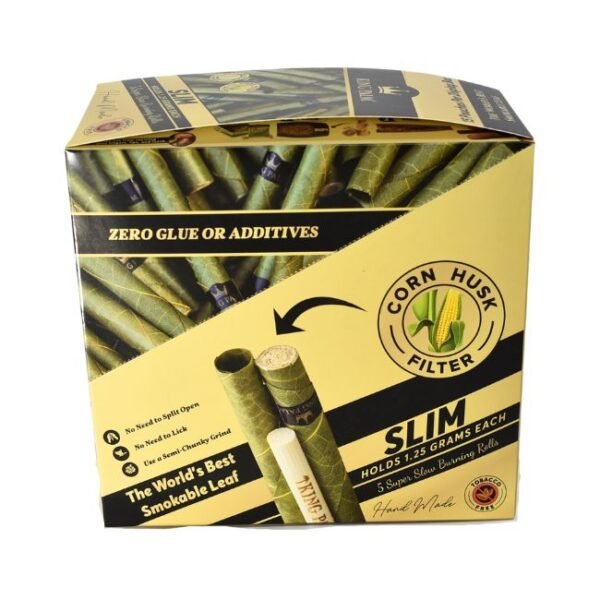 KING PALM 5PK MINI 72% (1GRAM) HUMIDITY SUPER SLOW BURNING CONES 15CT DISPLAY