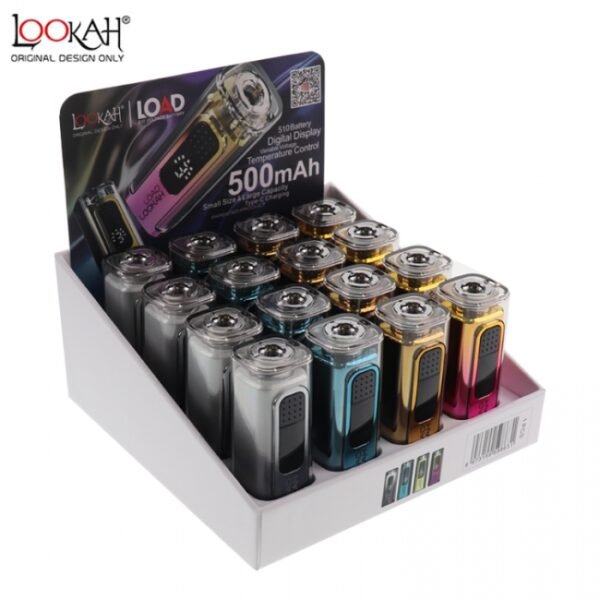 LOOKAH LOAD 510 VAPE PEN (*LIMITED*) COLOR BATTERY 16CT/ BOX
