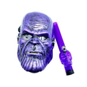 THANOS FACE DESIGN SMOKING GAS MASK