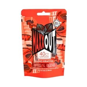 MAXX OUT KRATOM 40CT CAPSULES BAG