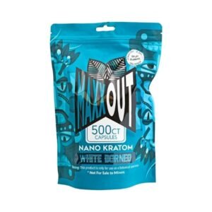 MAXX OUT  KRATOM 500CT CAPSULES BAG