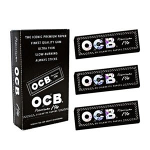 OCB PREMIUM ROLLING PAPER 1-1/4 (OP114) 24CT/ BOX