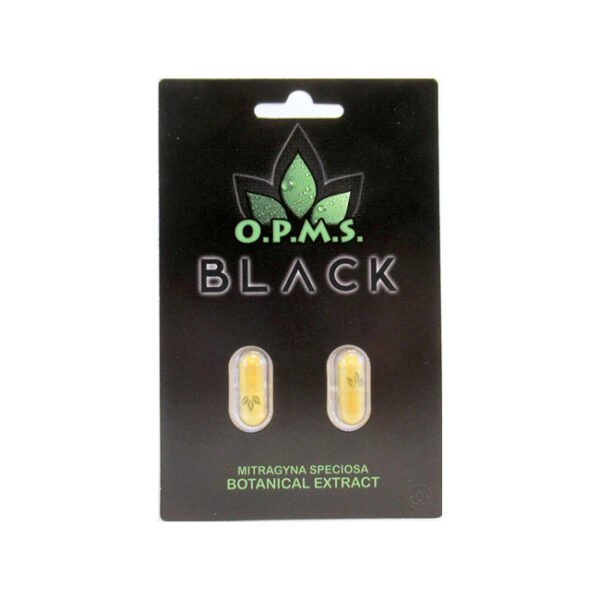 OPMS KRATOM BLACK 2CT CAPSULES