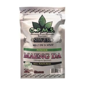 OPMS SILVER KRATOM (28.35 GRAMS) 1OZ POWDER