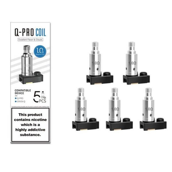 LOST VAPE ORION Q PRO 1.0OHM REPLACEMENT COILS 5PK/ BOX
