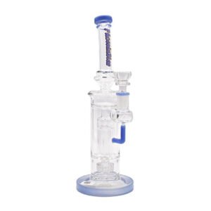 PHOENIX GLASS 12" SHOWERHEAD DESIGN GLASS WATER PIPE