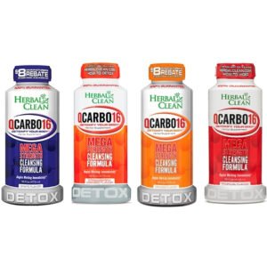 HERBAL CLEAN QCARBO LIQUID 16 FL.OZ