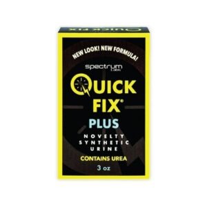 QUICK FIX PLUS NOVELTY SYNTHETIC URINE (3OZ 88.7ML) SINGLE