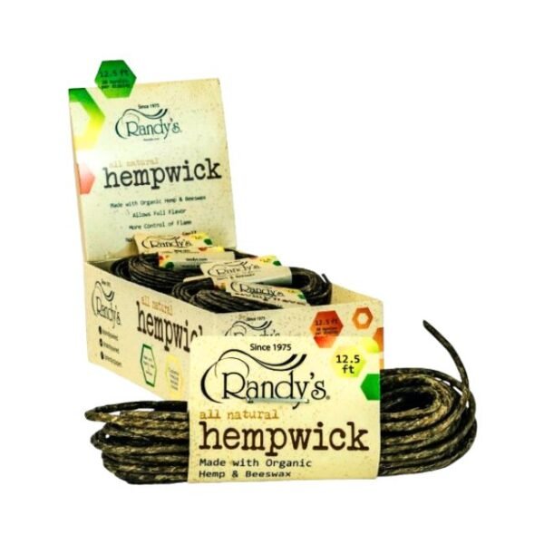 RANDY'S ALL NATURAL HEMPWICK  (12.5 FT DISPLAY Of 20)