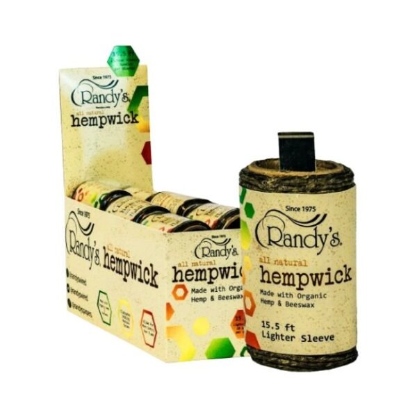 RANDY'S ALL NATURAL HEMPWICK  (15.5 FT DISPLAY OF 18)