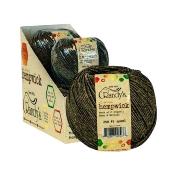 RANDY'S ALL NATURAL HEMPWICK  (250 FT DISPLAY OF 4)