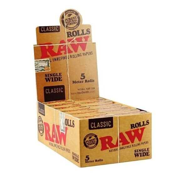 RAW CLASSIC ROLLS 24 PER BOX