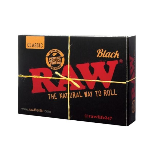 RAW CLASSIC BLACK PLAYING CARDS