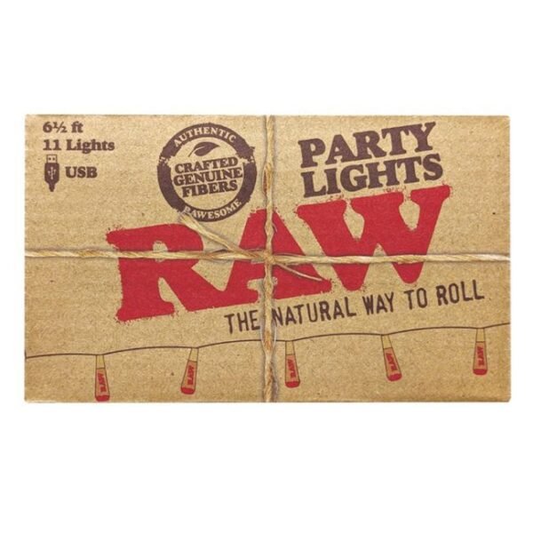 RAW CLASSIC USB 6FT 1/2 INCH 11 PARTY LIGHTS BOX