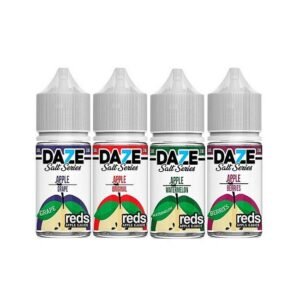 REDS BY 7 DAZE APPLE SALTS 30ML BOTTLE