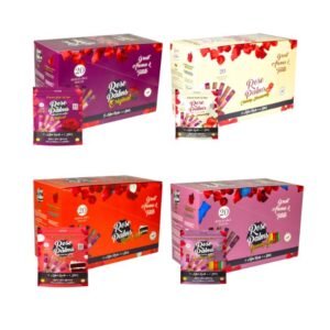 ROSE PALM 5 MINI ROLLS + 1 STICK (20 POUCHES / BOX)