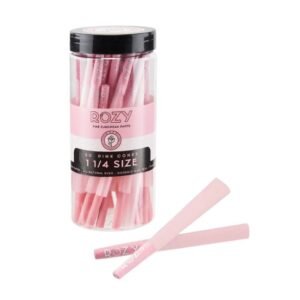 ROZY PINK PRE ROLLED CONES 1PK 50CT JAR