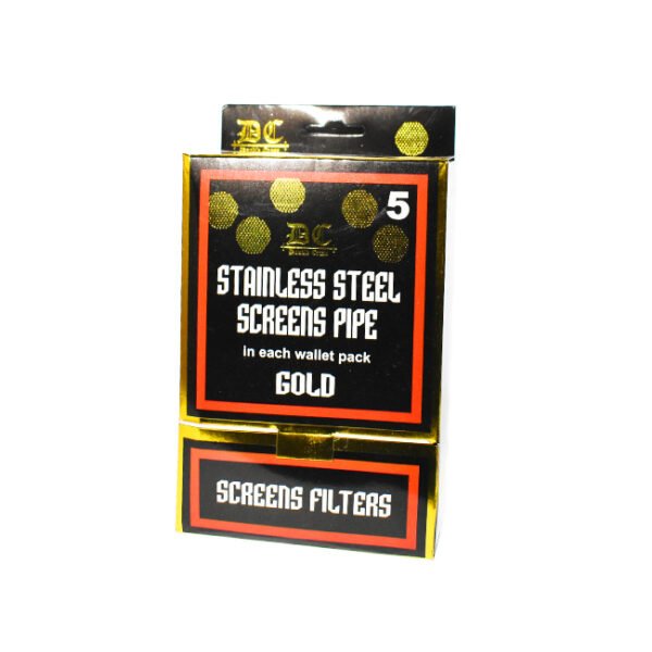 DOUBLE CROSS STANLESS STEEL SCREEN PIPE STANDARD SIZE 100CT/ BOX