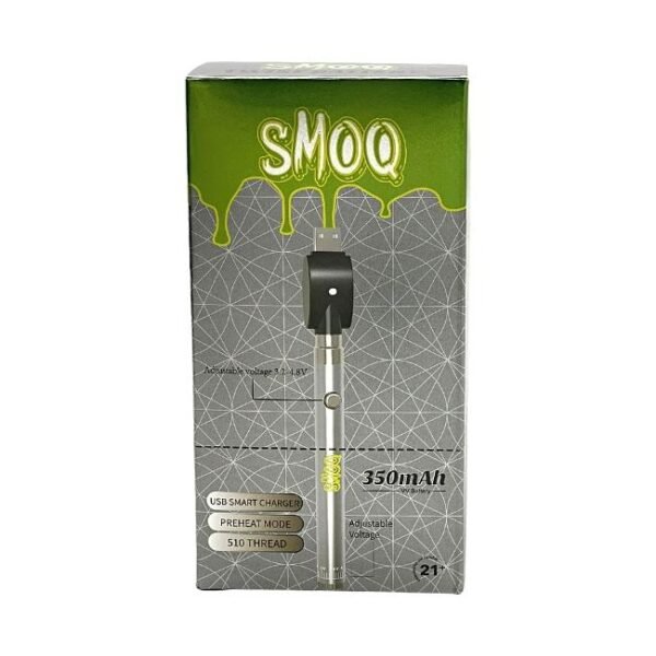 SMOQ TWIST 510 THREAD 350mAh BATTERY 10CT/ BOX