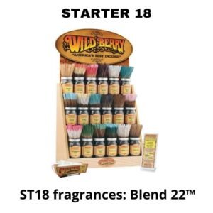 WILD BERRY 18 FRAGRANCE DISPLAY STARTER KIT - FIRST SET