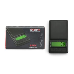 TRUWEIGH APEX DIGITAL MINI SCALE BLACK