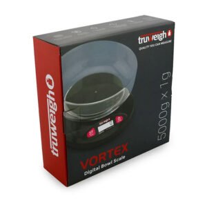 TRUWEIGH VORTEX DIGITAL BOWL SCALE 5000G X 1G BLACK
