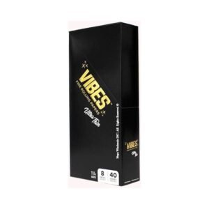 VIBES 1 1/4 CONES (8 PACKS PER BOX / 40CONES PER PACK)