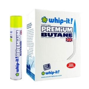 WHIP IT PREMIUM BUTANE 420 ML X 12 CT/BOX (BUY 1 GET 1 FREE)