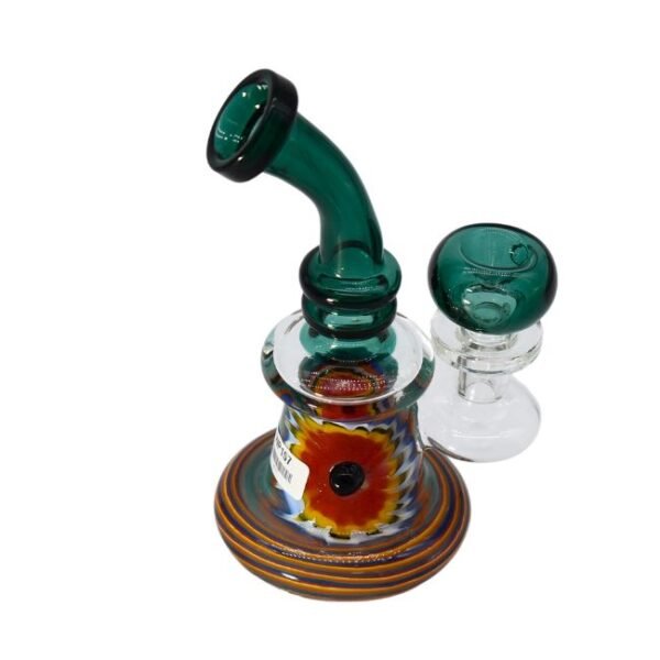 10''FANCY COLOR FULL TUBE WATER PIPE