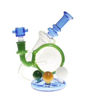 10.5'' PHOENIXSTAR GLASS COLOR TUBE BEAKER WATER PIPE