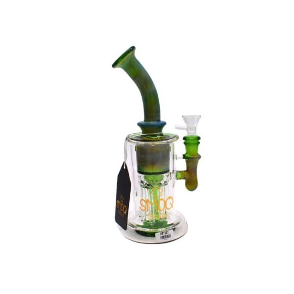 SMOQ GLASS 12" WITH SHOWER HEAD WATER PIPE