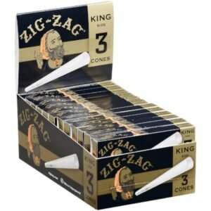 ZIG ZAG ULTRA THIN CONES 24CT/ BOX